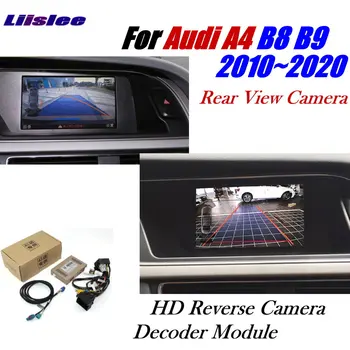 Reverse Camera Pentru Audi A4 B8 B9 2011~2020 Adaptorul de Interfață de Parcare Spate Camera de Rezervă Conecta Original Ecran MMI Decodor