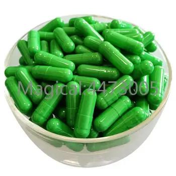 0# 1000 buc / lot.dimensiunea 0 culoare verde gelatină tare capsule goale, goale capsule gelatinoase ,s-au alăturat sau separat capsule