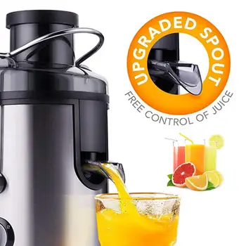 800W Electric Storcator Blender din Oțel Inoxidabil Bucătărie Întreaga Legume Fructe produse Alimentare-Blender-Mixer Hota Masina de 2Speed Adjustmen