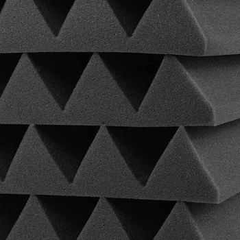 Geepro 10buc 250x250x50mm izolare Fonică Panou Acustic Acoustic Foam Spumă izolate Fonic Izolare a Zgomotului pentru Studio Acustic Isolato