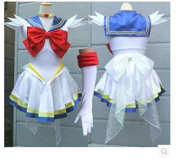 Harajuku Anime Sailor Moon cosplay Sailor Moon/Ami Mizuno/de Hino Rei/Kino Makoto desene animate, costume de Halloween de sex feminin seturi