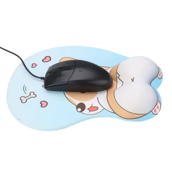 Încheietura Mâinii Proteja-Mouse Pad Corgi Minunat Non Alunecare Silica Gel Încheietura Restul Mouse Pad Suport Pentru Încheietura Mâinii Calculator Ergonomic Mouse-Ul Mat