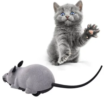 Rotit Rat Jucărie pentru Pisici, Amuzant Electronic fără Fir Control de la Distanță Mouse-ul Jucărie pentru Câini, Pisici, Animale de companie Copii Gift12