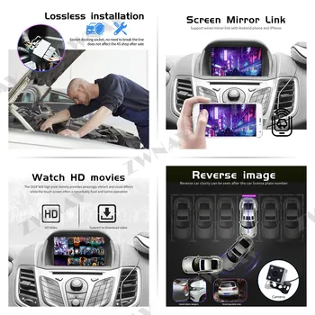 Android10 Masina DVD Player Navigatie GPS Pentru toate modelele Ford Fiesta MK7 2013 2016 Masina radio player Auto Video Multimedia unitate cap
