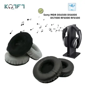 KQTFT Inlocuire Tampoane pentru Urechi pentru Sony MDR-DS6500 DS6000 DS7000 RF6000 RF6500 Cască Pernițe Earmuff Acoperă Pernă Cupe