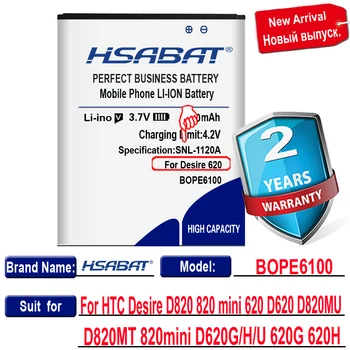 HSABAT 3800mAh BOPE6100 Baterie Pentru HTC Desire D820 820 mini 620 D620 D820MU D820MT 820mini D620G/H/U 620G 620H