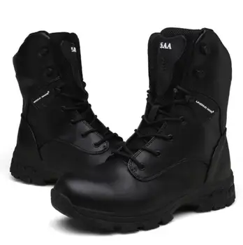 Nou Cizme Militare Bărbați Forță Specială Tactice Cizme în aer liber Deșert Non-alunecare de Luptă Pantofi Impermeabil Om Hiking Boot