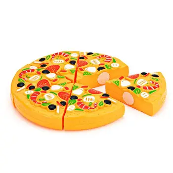 6/9/24buc Copii Copii Felie de Pizza Topping-uri Alimentare Fructe Cina Bucatarie Pretinde Joaca-Grădinița Toys Set Jucarii Educative