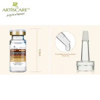 ARTISCARE Coenzima Q10 Serum 2pcs Anti-Imbatranire, Anti-Rid de Albire, Hidratare Minimizarea Micsora Porii Feței Ser de Îngrijire