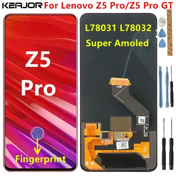 Pentru Lenovo Z5 Pro L78031 Ecran Lcd Testate Amoled Display Lcd+Touch Screen Cu Amprenta Pentru Lenovo Z5 Pro GT L78032