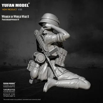 1/35 Yufan model Rășină Model de Rezervor soldat frumusete auto-asamblate YFWW-2067-3