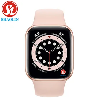 SHAOLIN Original Ceas Inteligent Seria 6 Bluetooth Încheietura mâinii pentru Smartwatch Apple Watch iOS iPhone Telefon Samsung Android (Butonul Rosu)
