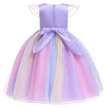 Moda 2019 Fetita Mea Unicorn Petrecere de Crăciun Rochie de Printesa pentru Copii Rochii pentru Fete Rochie Tutu Elegent Costum