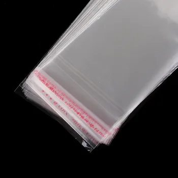 StoBag 500pcs 9*15cm Transparente autoadezive Sigiliu Sac de Plastic Sac de OPP Poli Punga de Celofan Cadou Bomboane Sac de Bijuterii Sac de Ambalare