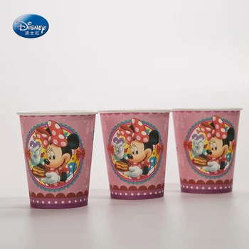 Minnie Mouse Consumabile Partid Tacamuri set Petrecere de Aniversare pentru Copii Decor Placa cupa șervețele de Masă punga de Cadou 29pcs