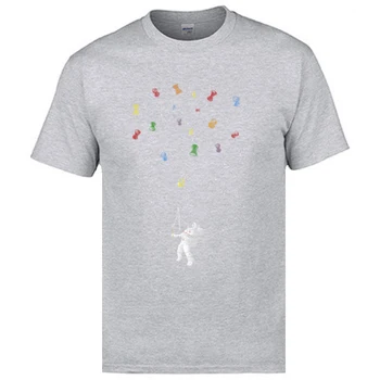 Spațiu, Astronaut Diabolo Circ Tricou din Bumbac de Brand Nou de Tricouri pentru Barbati cu Maneci Scurte Tipărite Tricou Camiseta Transport Gratuit