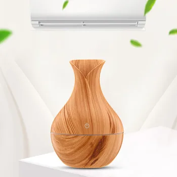 Odorizante electrice cu ulei de Aroma difuzor cu ultrasunete lemnului umidificator de aer USB mini filtru de ceață LED lumina pentru biroul de acasă