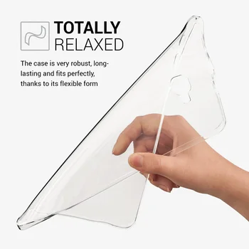 Transparent TPU rezistent la Șocuri husa pentru Samsung Galaxy Tab Un A6 10.1 Inch SM-T585 T580N 2016 Ultra-subțire, Durabil Cazul Shell