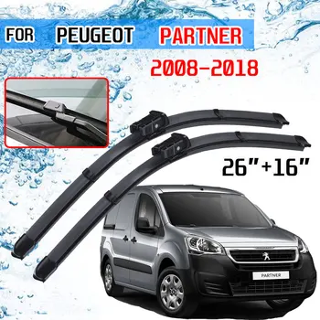 Pentru Peugeot Partener 2008 2009 2010 2011 2012 2013 2016 2017 2018 Accesorii Auto Parbriz, Stergatoarele Perii