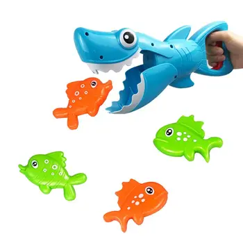 Rechin Grabber Baie Jucărie pentru Băieți și Fete Joc de Captură cu 4 Pesti Cadă Pescuit Jucărie Nouă