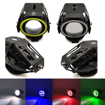 2 buc Motocicleta Faruri Fata Reflectoarelor 12V U7 Lumină LED-uri Lampă de Ceață Pentru Honda cbf 1000 600 600f cbr 600 f 650f 900 rr 250 r