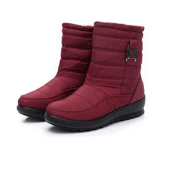 CEYANEAOwomen cizme de zapada iarna marca cizme impermeabile antialunecare lumină caldă confortabil mama bumbac plus dimensiune cizme cottonE1873