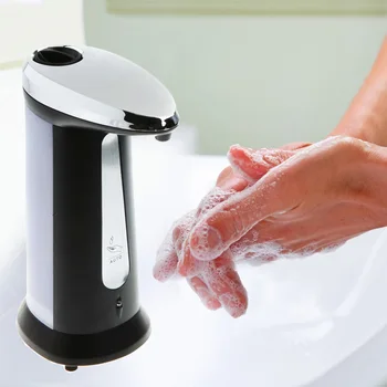 Automate Dozator de Săpun Touchless Hands-Free Pompa Senzor de Mișcare Infraroșu Sapun Lichid de Spălare Sticla pentru Biroul de Acasă de Baie