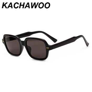 Kachawoo mic pătrat ochelari de soare pentru femei negru maro uv400 unisex ochelari de soare om retro vara cel mai bun de vânzare 2020 trend fierbinte