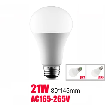 10BUC/2 BUC Bec Led AC220V E27 Lampă cu LED E27 6W 9W 12W 15W 18W 110V Alb Rece/Alb Cald Lampada Fiolă Bombilla LED-uri Bec
