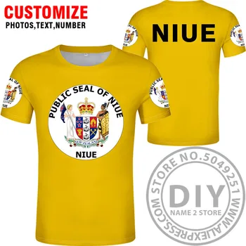 NIUE Tricou Numărul de Numele Niu T-shirt Text Foto Logo-uri de Îmbrăcăminte de Imprimare Diy Gratuit Personalizat Nu se Estompeze, Nu Cracare Tricou Jersey