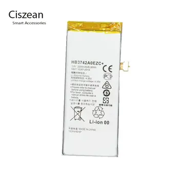 Ciszean 2200mAh Înlocuire Baterie Li-ion HB3742A0EZC+ Pentru HuaWei P8 Lite Bateria Batterij