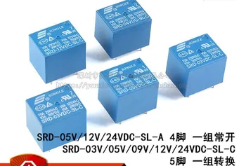 SRD-03V 05V 12V 24VDC-SL-C 10A 5Pin electric relee ( Un set de transformări )