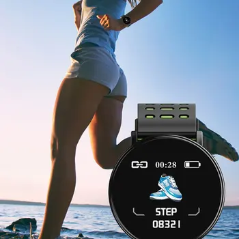 119Plus Smart Fitness Band Brățară Cu Măsurarea Presiunii Pulsului Metru Sport Activity Tracker Ceas Bratara Ceas Ore