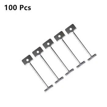 100 Buc Înlocuirea Ace de Oțel pentru Podele Placi de Perete Sistem de Nivelare, Egalizare Înlocuibile Pin Tigla Instrumente de Construcție 1.5 mm