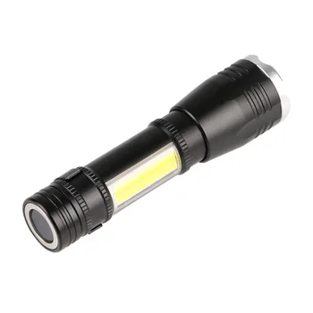 Mini Portabil 6 Moduri 1* XPE LED+1*COB LED Lanterna Magnetica Lumina de Lucru cu lanterna Puternic Pen Torch Lampă de Utilizare 14500 sau AA