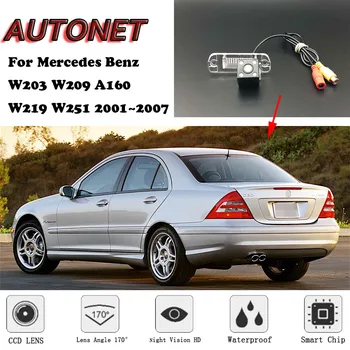 AUTONET Backup camera cu Vedere în Spate Pentru Mercedes Benz W203 W209 A160 W219 W251 2001~2007 Viziune de Noapte parcare/înmatriculare camera