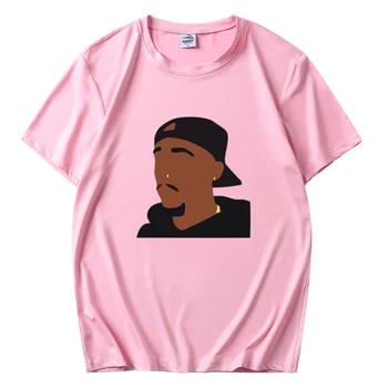 Vara Tupac Shakur 2Pac Tricou Hip Hop de Imprimare T-Shirt cu Maneci Scurte de Vara Tricou Rap, Tricou Punk Plaja Amuzant Streetwear Tricouri.