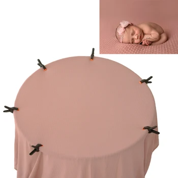 150*150 CM Nou-născut Recuzită Fotografie Pătură Material care Prezintă Sac de Fasole Elastic Medii Moale Baby Studio Fotografia Accesorii