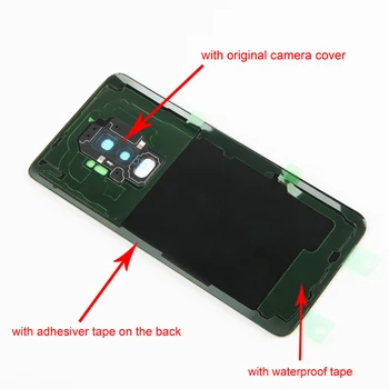 Samsung Telefon Original din Spate a capacului Bateriei Pentru SAMSUNG Galaxy S9 G9600 S9+ S9 Plus G9650 Carcasa Capac Spate de Cazuri