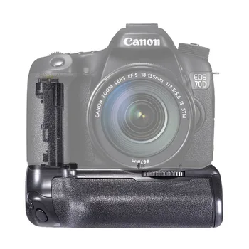JINTU Nou Grip Baterie Pack suport pentru Canon EOS 80D 90D Foto DSLR LP-E6 Înlocuire Putere ca BG-E14