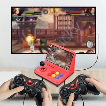 Noi 9 inch Retro Consolă de jocuri 3D de Mare Joystick-ul Built-in 64G 10000 de jocuri Sprijin download arcade NEOGEO/MAME/GBC/CP1/CP2