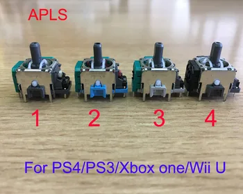 10buc Original ALPI Dreapta / Stânga Joystick 3D Stick Analog Senzor pentru PS4/PS3/Xbox one/WiiU Controller Dualshock 4 reparații parte