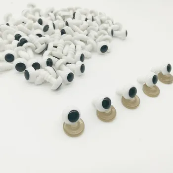 100buc păpușă de Plastic ochii siguranță ochii Desene animate ochi Pentru DIY Jucării Umplute Snap Animal Scrapbooking Păpuși Păpuși Ambarcațiuni ochii de jucărie