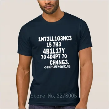Cadouri imprimate Nebun Inteligenta Stephen Hawking Barbati Tricou Oficială de Vară Stil T-Shirt Omul Adult O de Gât Tricou de Vanzare Ieftine