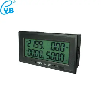 YB5140DM-Z LCD Digital AC Voltmetru Ampermetru AC 60-300V 130-500V Frequencey Energie Activă Metru de Putere AC 20A 100A 200A 500A 1000A