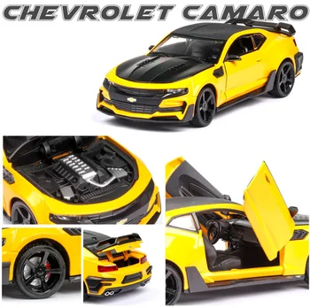1/24 Diecasts & Vehicule de Jucărie Chevrolet Camaro Continental Model de Masina de automobile de Colectare de Jucării Pentru Copii Băiat Cadou brinquedos