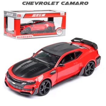 1/24 Diecasts & Vehicule de Jucărie Chevrolet Camaro Continental Model de Masina de automobile de Colectare de Jucării Pentru Copii Băiat Cadou brinquedos