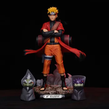 Naruto Statuie din PVC Cifre Obito, Kakashi s-ar Putea Tip Itachi kyuubi Naruto Shippuden Anime Figurina Uzumaki Naruto Jucarii