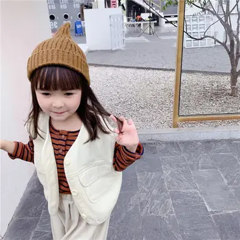 VIDMID coreene Noi vesta toamna și iarna pentru Copii denim vesta din bumbac pentru Copii de moda de îmbrăcăminte exterioară geaca copii fără mâneci P789