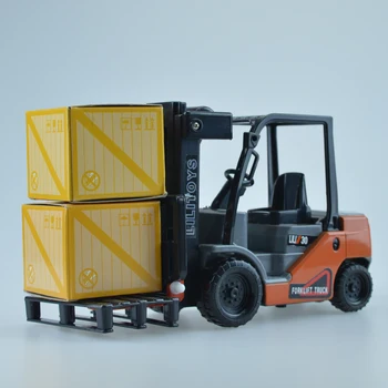 Mini camion Stivuitor Model de Jucărie inginerie Vehicul Furcă din material Plastic model de Masina pentru copii Jucarii pentru baieti pentru Copii cadouri